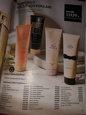 Seçeceğiniz 3 adet #avon #vücutkremi #avonvücutkremi - Görsel 5