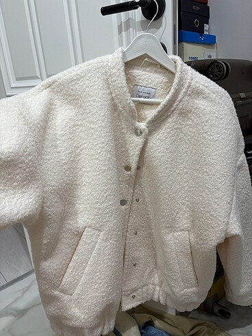 Zara Krem bomber ceket