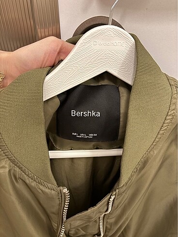 Bershka Bershka haki bomber ceket