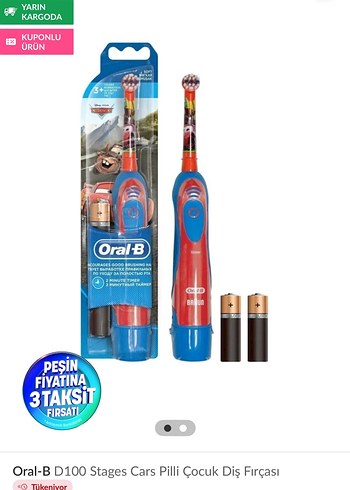 Oral-B çocuk diş fırçası - Görsel 7