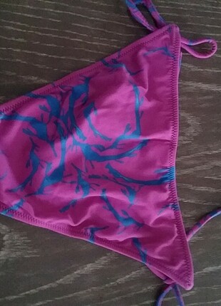 36 Beden pembe Renk Pembe ipli bikini alt