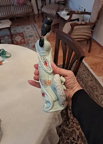 Pastel Renkli Beyaz Figürin biblo - Görsel 2