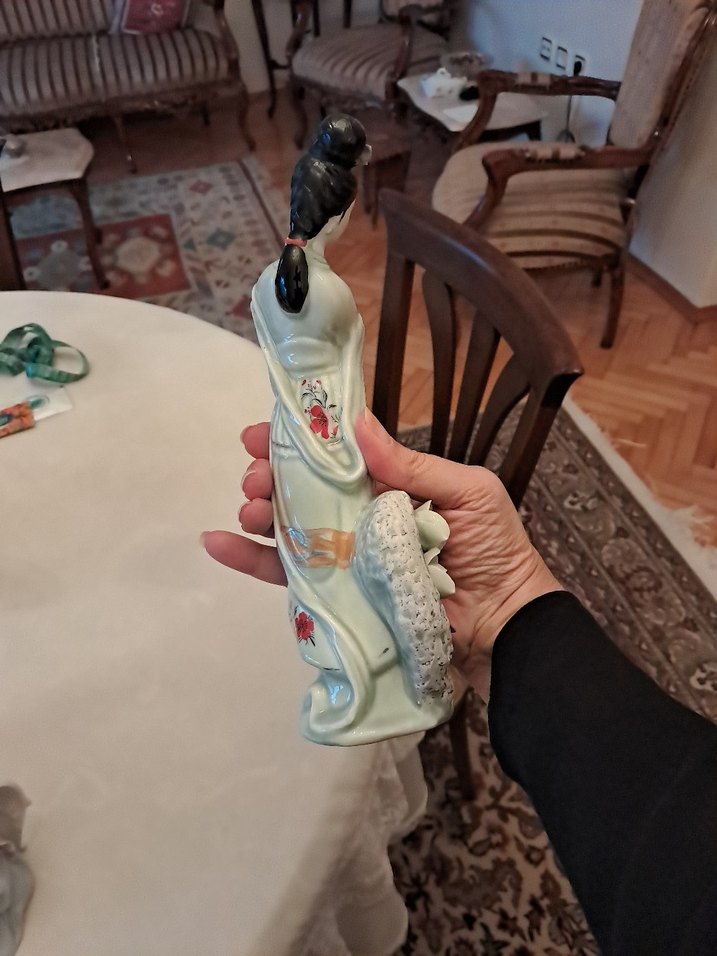 Pastel Renkli Beyaz Figürin biblo - Görsel 2