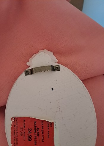 Zara Home Pastel Pembe El Aynası