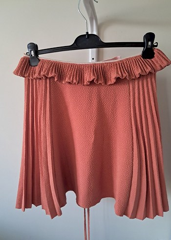 See By Chloe Pembe Pilili Mini Etek