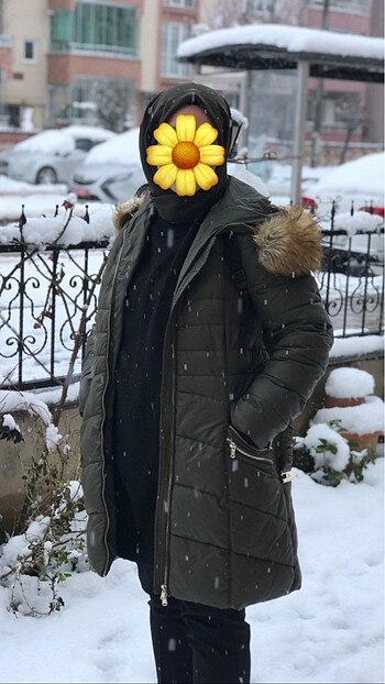 Diğer Kadın Şişme Yeşil Mont