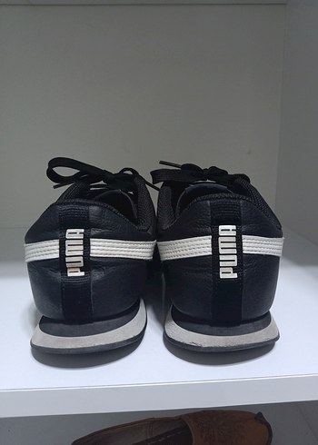 Siyah Beyaz Spor Ayakkabı - Görsel 5