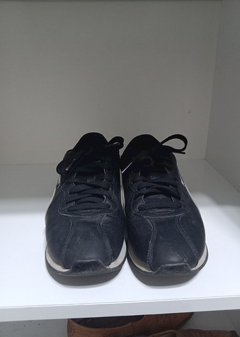 Siyah Beyaz Spor Ayakkabı - Görsel 4
