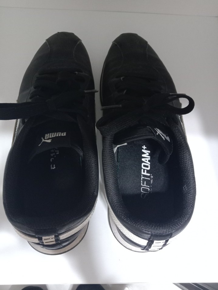 Siyah Beyaz Spor Ayakkabı - Görsel 3