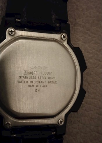 Casio Dijital Erkek Saat Siyah - Görsel 2