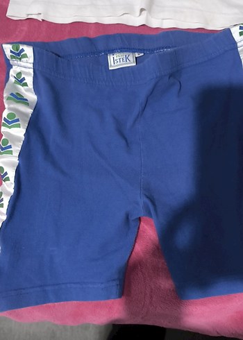 Erkek Çocuk Mavi Şort ve Beyaz Kısa Kollu Tişört - Görsel 4