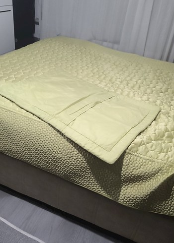 Pastel Bej Düz Yatak Örtüsü - Görsel 7