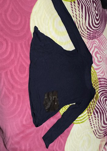 Kemer Detaylı cepli kadın kazak - Görsel 4