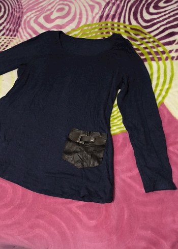 Kemer Detaylı cepli kadın kazak - Görsel 2