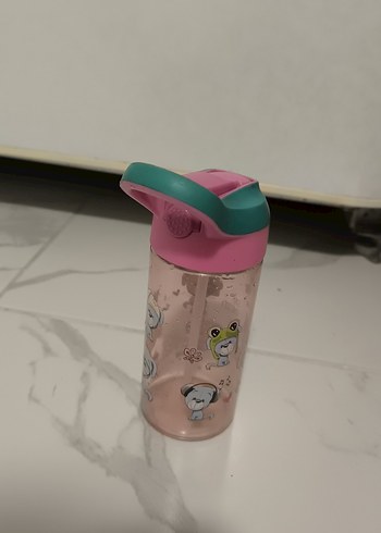 Beden Pembe Pastel Çocuk Termos Şişe
