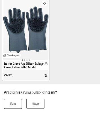 Silikon bulaşık yıkama eldiveni - Görsel 3