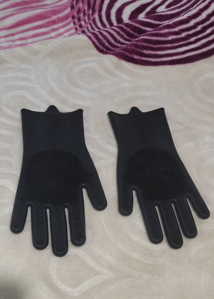 Silikon bulaşık yıkama eldiveni - Görsel 5