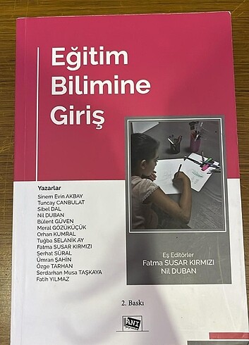 Eğitim bilimine giriş 
