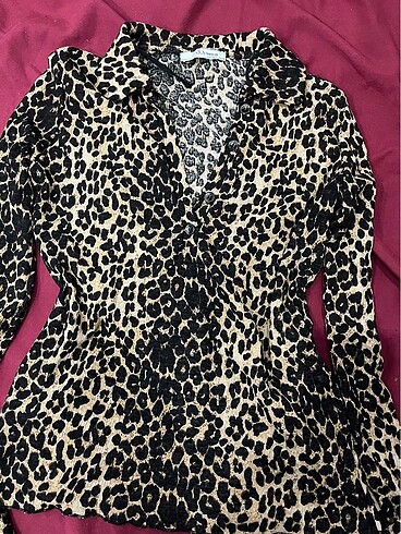 Zara leopar bluz