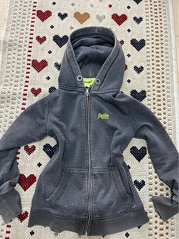 Superdry fermuarlı sweatshırt