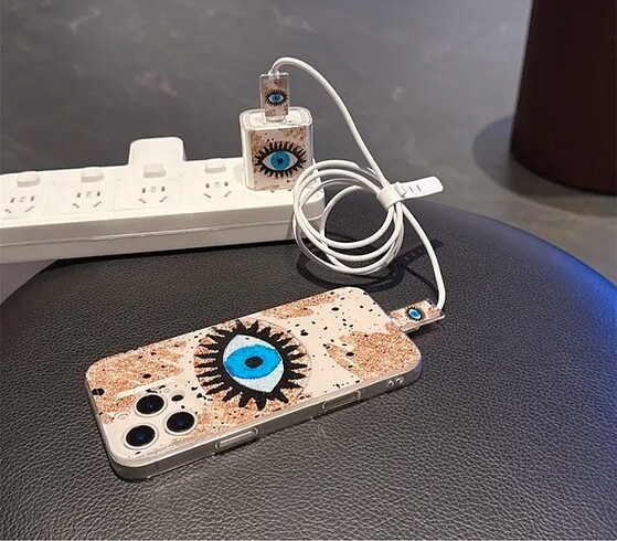 Iphone 14 Plus Telefon Kılıfı Ve Şarj Aleti Koruyucu Seti