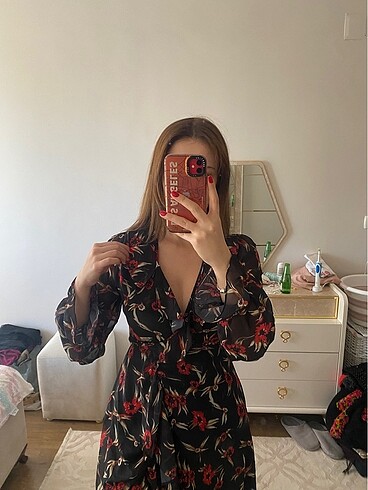 Midi boy elbise - Görsel 2