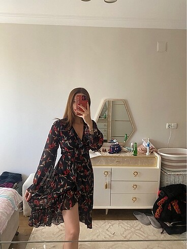 Midi boy elbise - Görsel 4