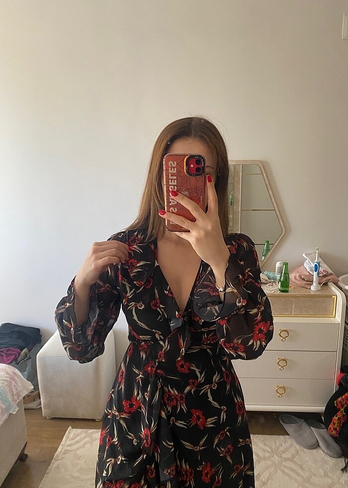 Midi boy elbise - Görsel 2