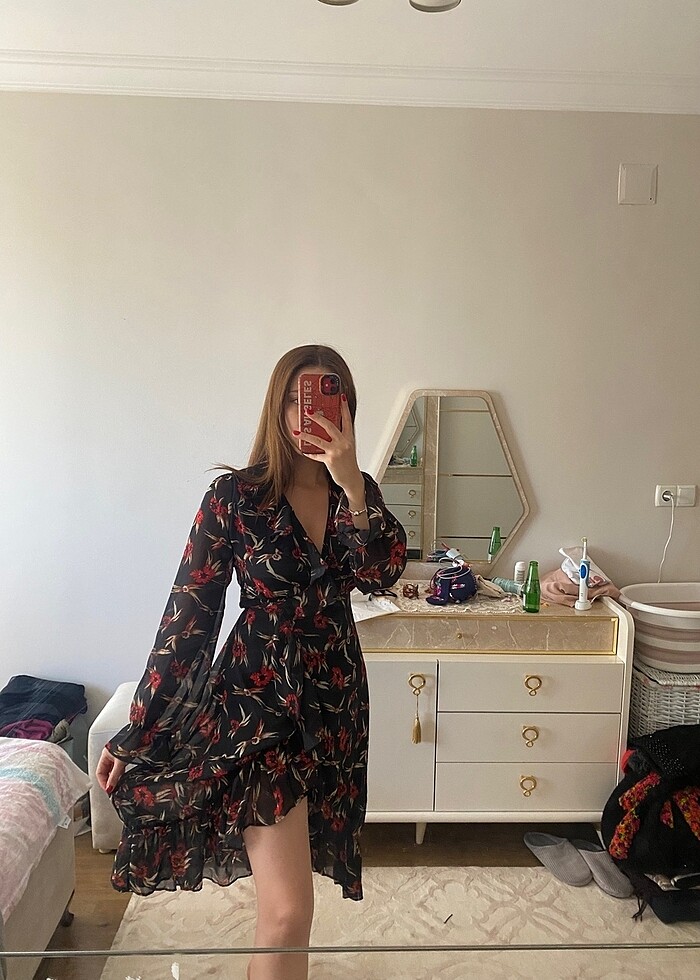 Midi boy elbise - Görsel 4