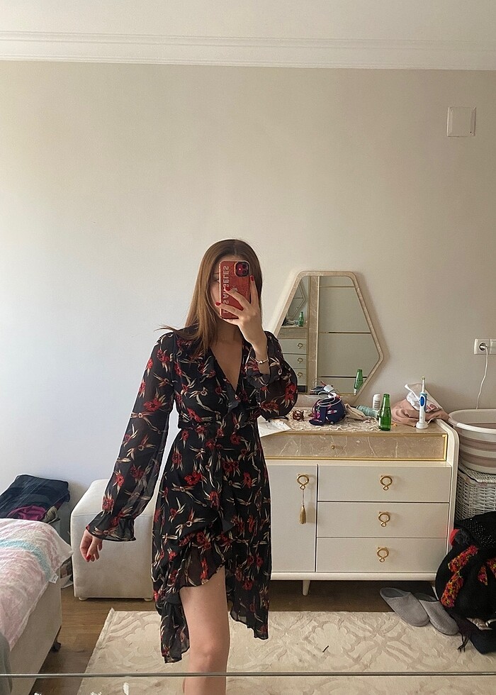 Midi boy elbise - Görsel 5