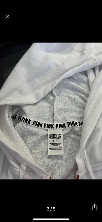 l Beden Victoria Secret Pink sweatshirt