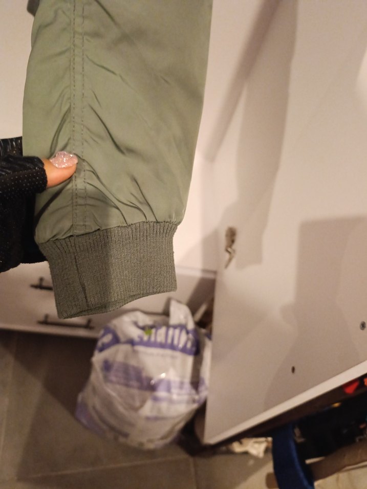 Kadın Haki Fermuarlı Rahat Ceket - Görsel 5