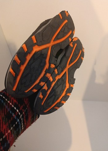 Siyah Erkek Outdoor Spor Ayakkabı Velcro - Görsel 3