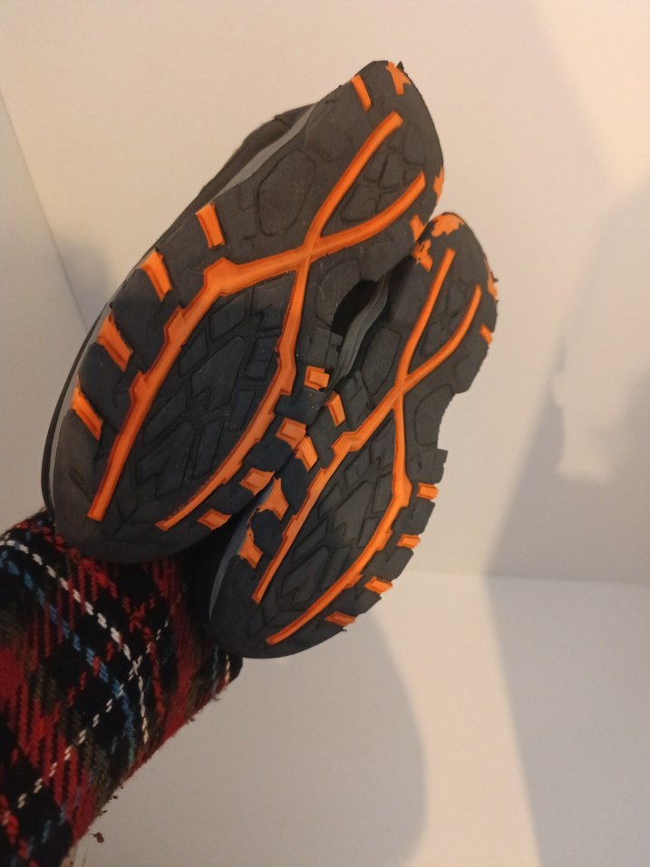 Siyah Erkek Outdoor Spor Ayakkabı Velcro - Görsel 3