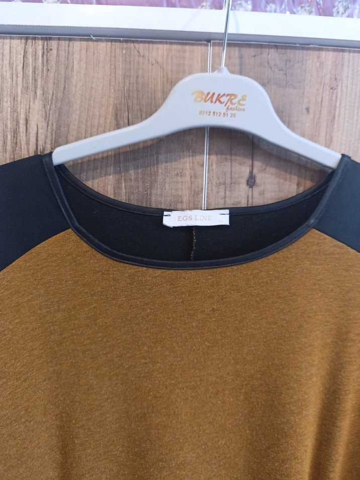 Kadın Triko Süet Midi Tunik - Görsel 3