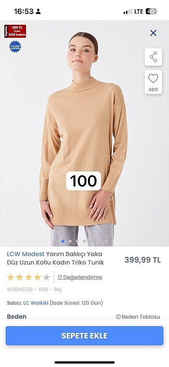 m Beden ten rengi Renk Elbise