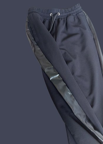 Siyah Bel Detaylı kadin Eşofman Altı - Görsel 2