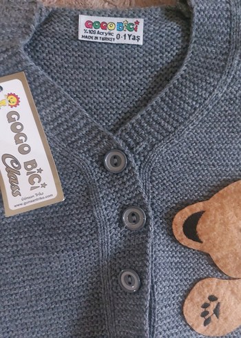 Renkli Baskılı Erkek Bebek Triko Takım - Görsel 2