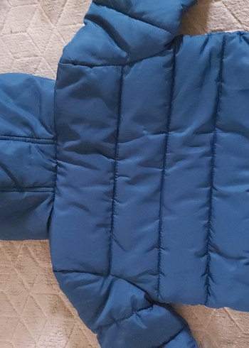 Erkek Çocuk Koyu Mavi Fermuarlı Mont - Görsel 2