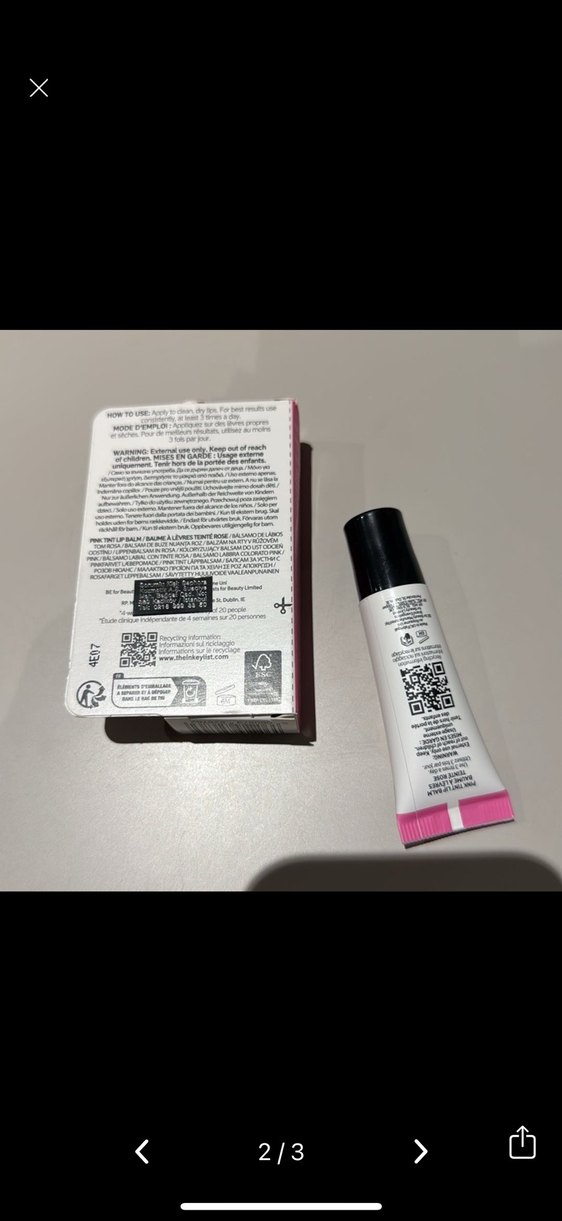 The Inkey List Tripeptid Dolgunlaştırıcı Dudak Balmı - Görsel 2