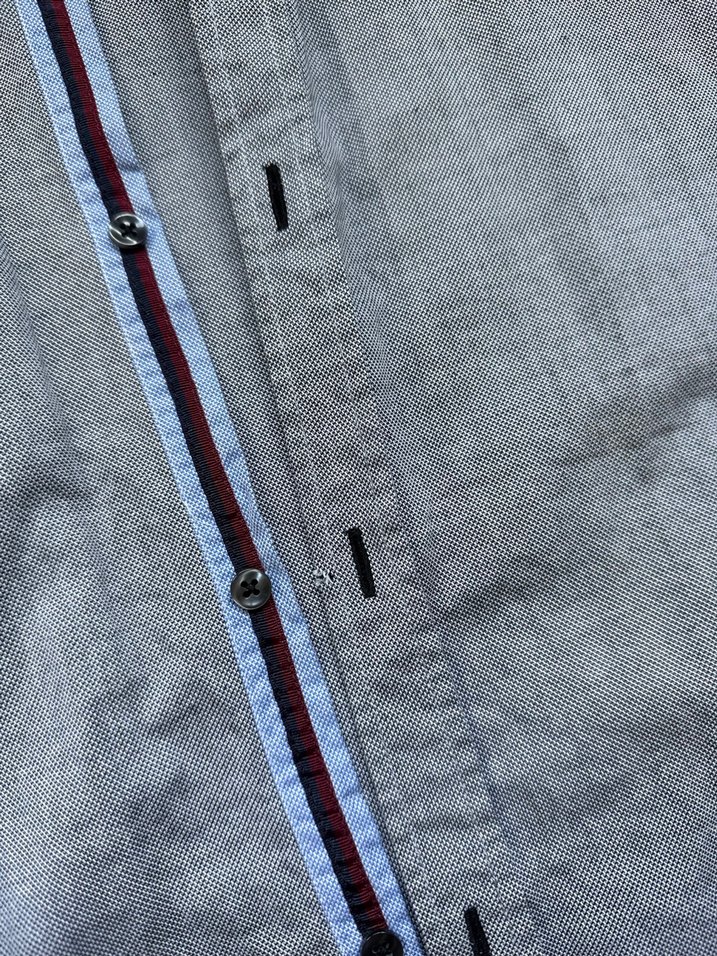 Zara Gri Erkek Slim Fit Gömlek - Görsel 3