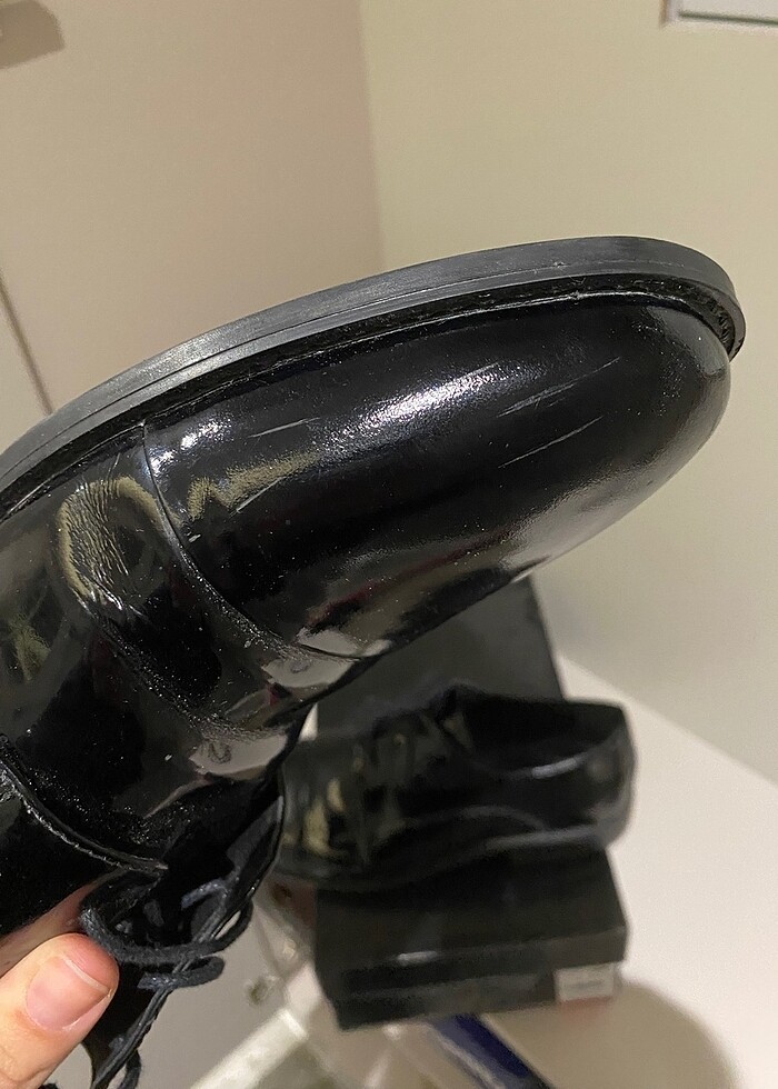 Altınyıldız Deri Rugan Ayakkabı - Görsel 5