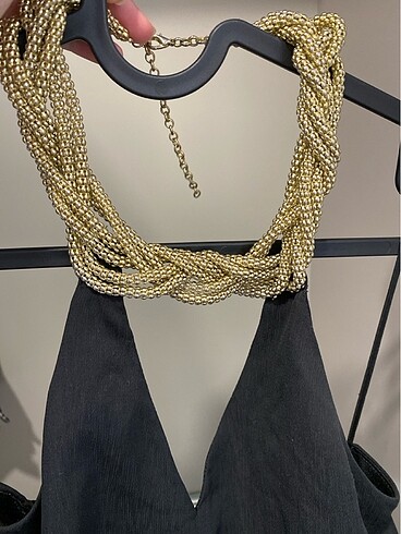 Koton Yırtmaçlı Uzun Elbise - Görsel 6