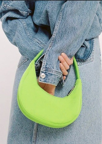 Beden mango neon yeşil çanta