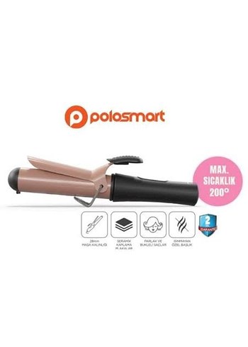 Polosmart 28mm Saç Maşası Seyahat Boy