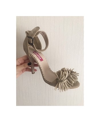Nude Açık stiletto