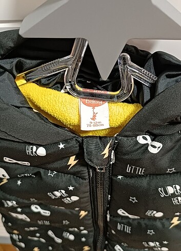 9-12 Ay Beden Koton çocuk mont