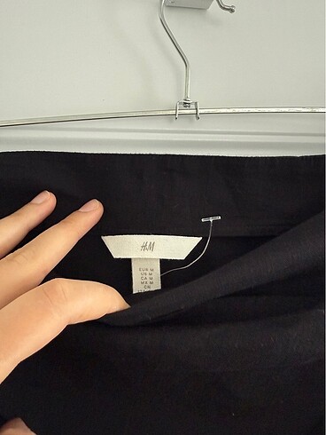 H&M Hm anvelop siyah etek
