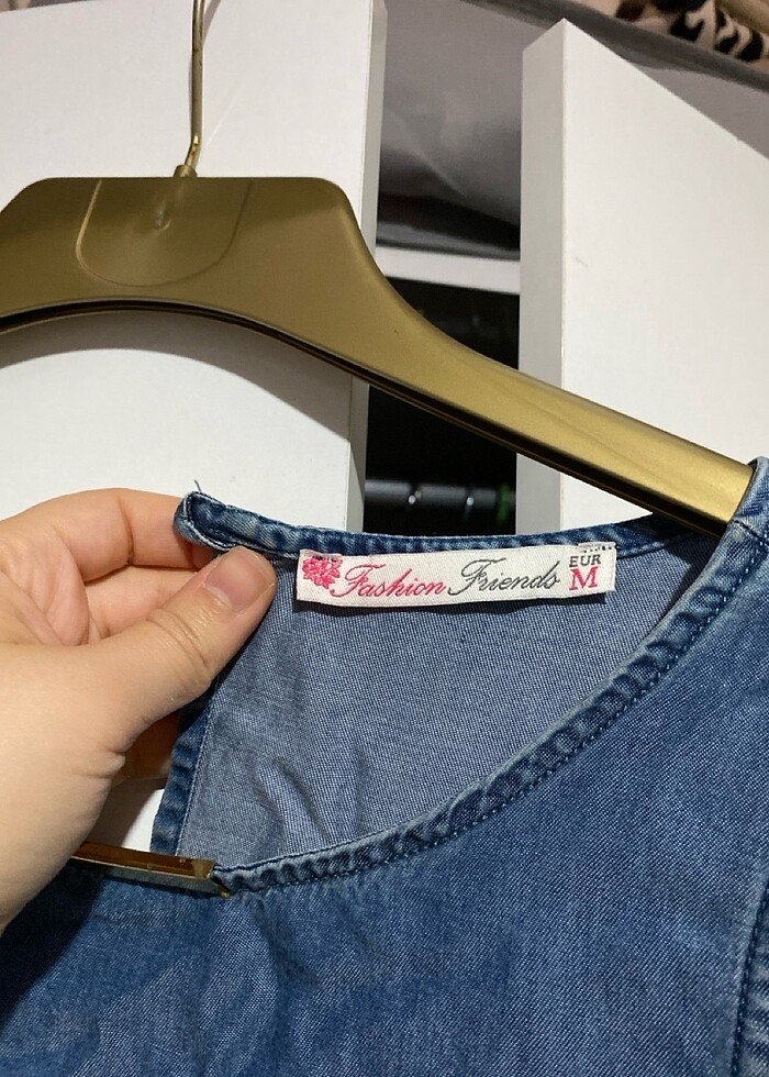 Kot rengi elbise - Görsel 2