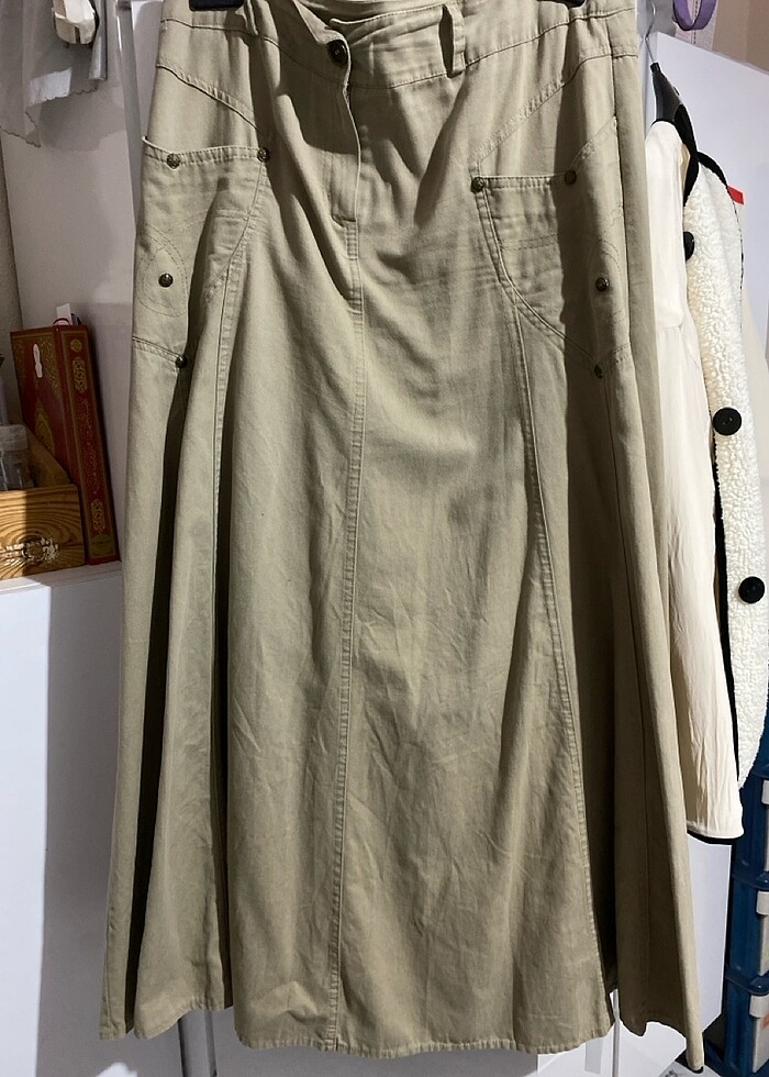 Keten krem etek - Görsel 2